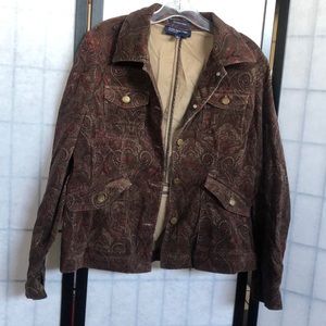 Women’s Jones New York paisley jacket